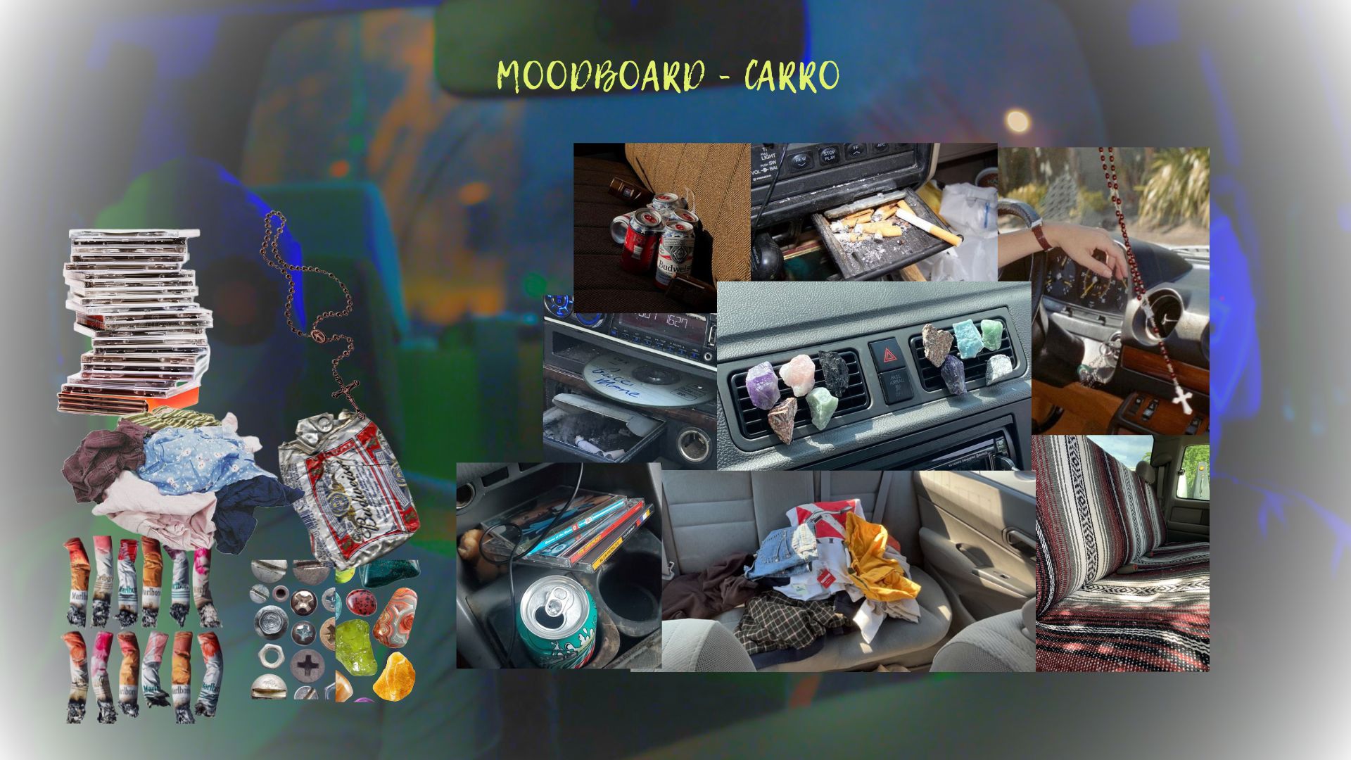 Moodboard Carro